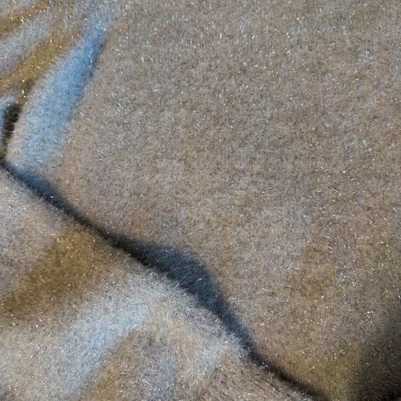 WHBM Metallic Tinsel Trim Sweater NWT - Picture 10 of 10